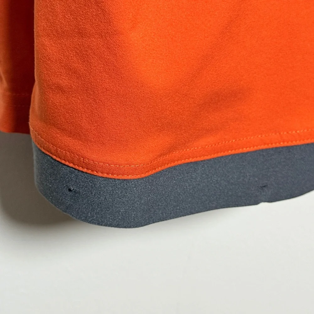 Nike‎ Clemson Tigers Mens Sideline Jacket XL Orange Full Zip Performance Sports